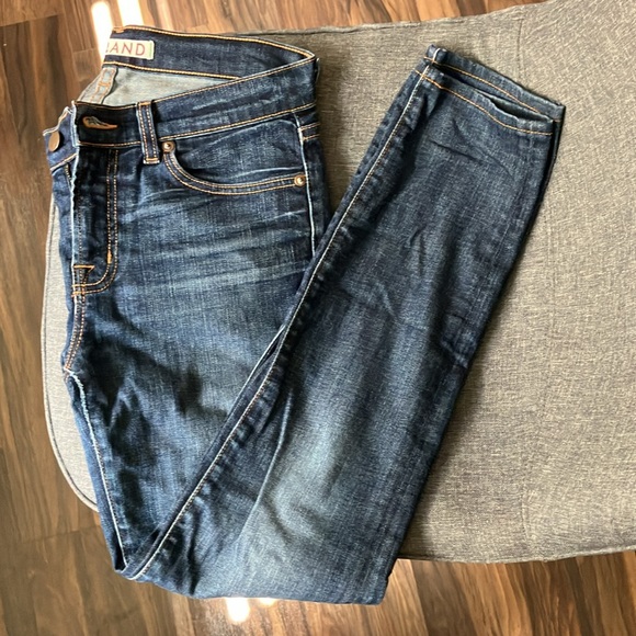 J Brand Mid Rise Skinny Leg Jeans in Dark Vintage, Size 27 - Picture 4 of 11